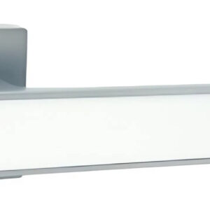 Дверна ручка KEDR R62.810-AL-SC-White, біла (Китай)