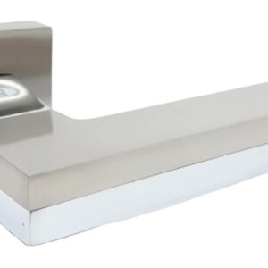 Дверна ручка KEDR R62.722-AL-SN/CP сатин/хром (Китай)