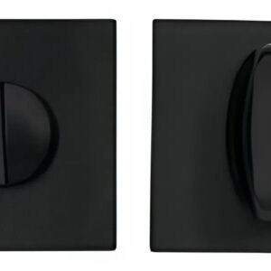 Дверний фіксатор WC KEDR ULTRA BK 2107 MBP, чорний матовий (Китай)