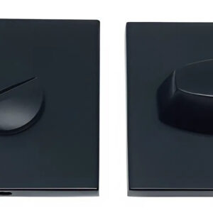 Дверний фіксатор WC KEDR ULTRA BK 2108 MBP, чорний матовий (Китай)