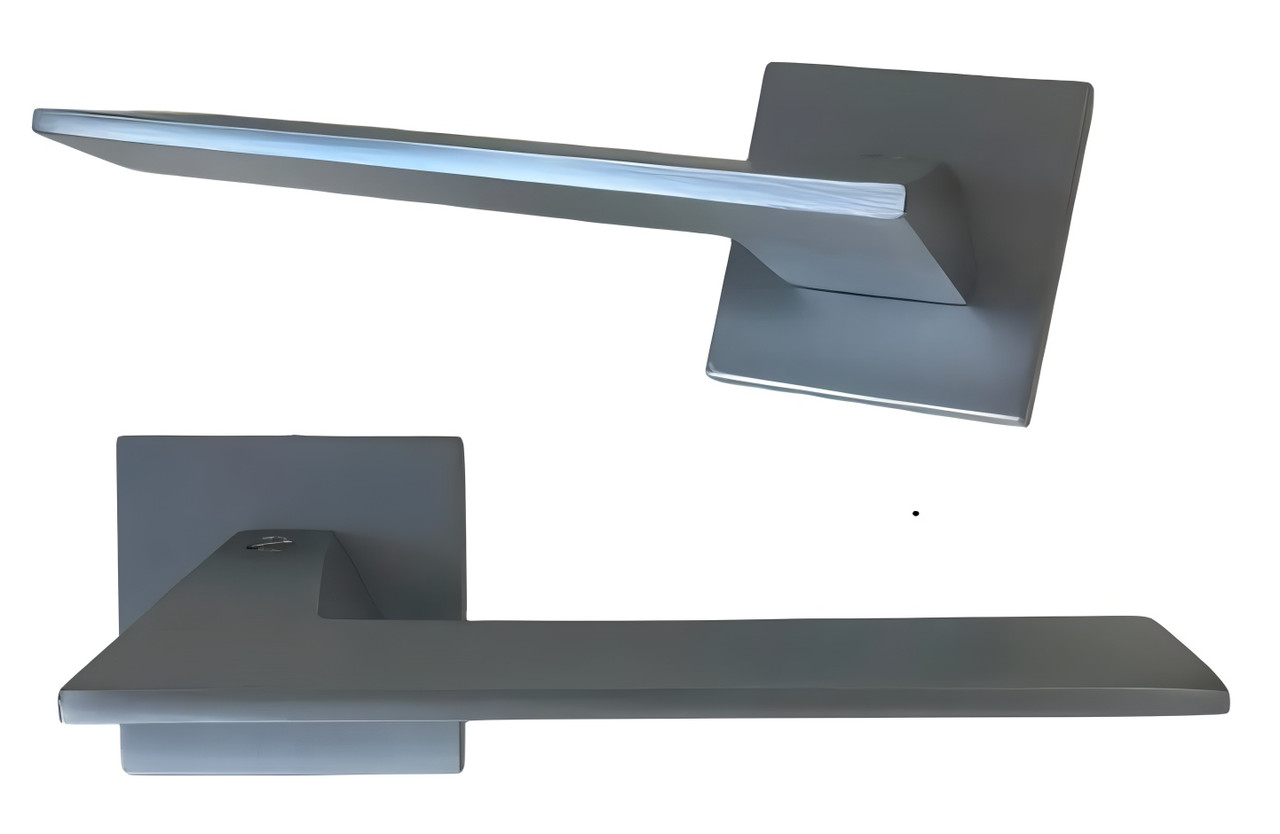 Дверна ручка KEDR ULTRA R21.175 MCP, хром матовий (Китай)