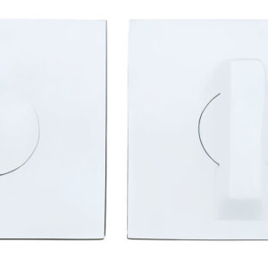 Дверний фіксатор WC KEDR ULTRA BK 2107 MWH, матовий білий (Китай)