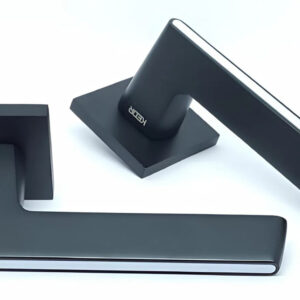 Дверна ручка KEDR ULTRA R21.190 MBP/WH (Китай)