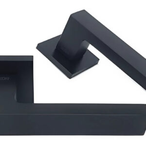 Дверна ручка KEDR ULTRA R21.810 MBP, чорний матовий (Китай)