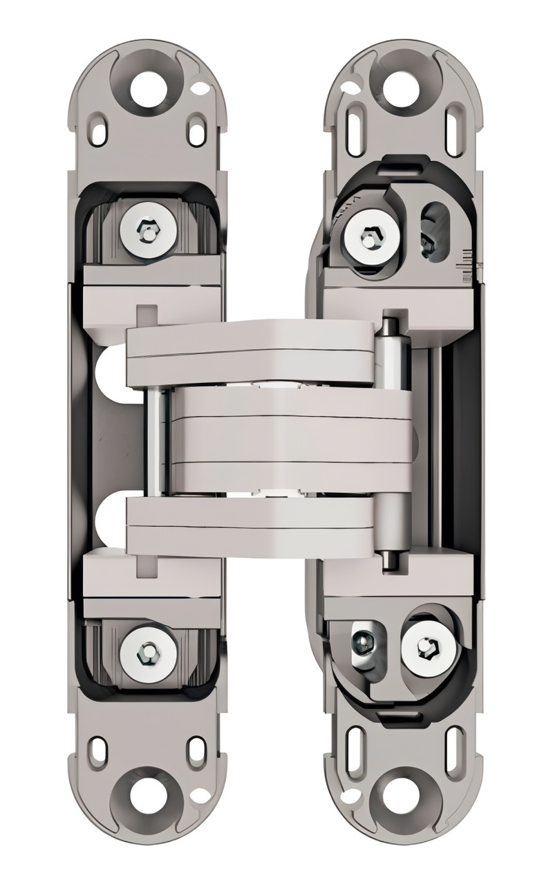 Прихована дверна петля AGB Eclipse 3.2 HD Self з доводчиком, хром матовий (Італія)