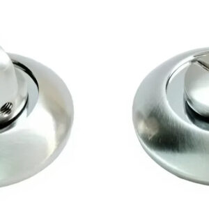 Дверні WC накладки KEDR BK1005-SN/CP, сатин-хром (Китай)