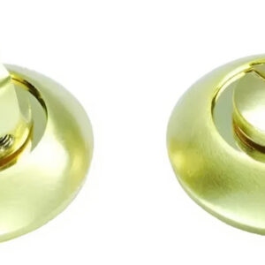 Дверні WC накладки KEDR BK1005-SB/PB, матове золото-золото (Китай)