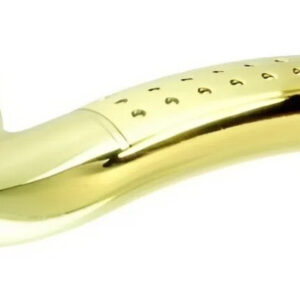 Ручки на двері KEDR R10.026-AL-SB/PB, золото-матове золото (Китай)