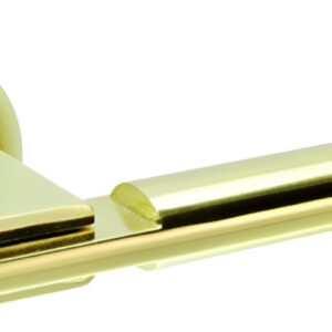 Ручка на двері KEDR R10.038-AL-SB/PB, золото-золото поліроване (Китай)