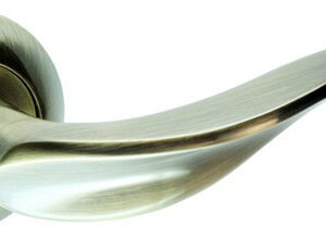 Ручка на розетці KEDR R10.039-AL-AB, бронза (Китай)