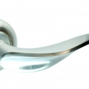 Ручка на розетці KEDR R10.039-AL-SN/CP, сатин-хром (Китай)