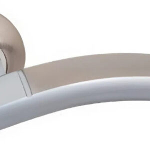 Дверн ручка KEDR R10.065-AL-SN/CP, сатин-хром (Китай)