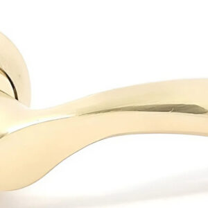 Ручка на розетці KEDR R10.050-AL-SB/PB, золото-золото поліроване (Китай)