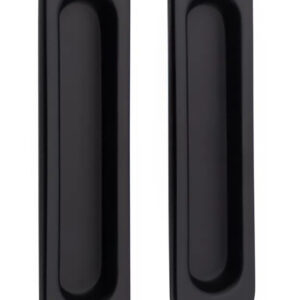 Ручка на розсувні двері KEDR BLACK MAT, чорна (Китай)