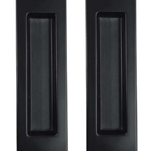 Ручка на розсувні двері KEDR BLACK MAT, чорна (Китай)