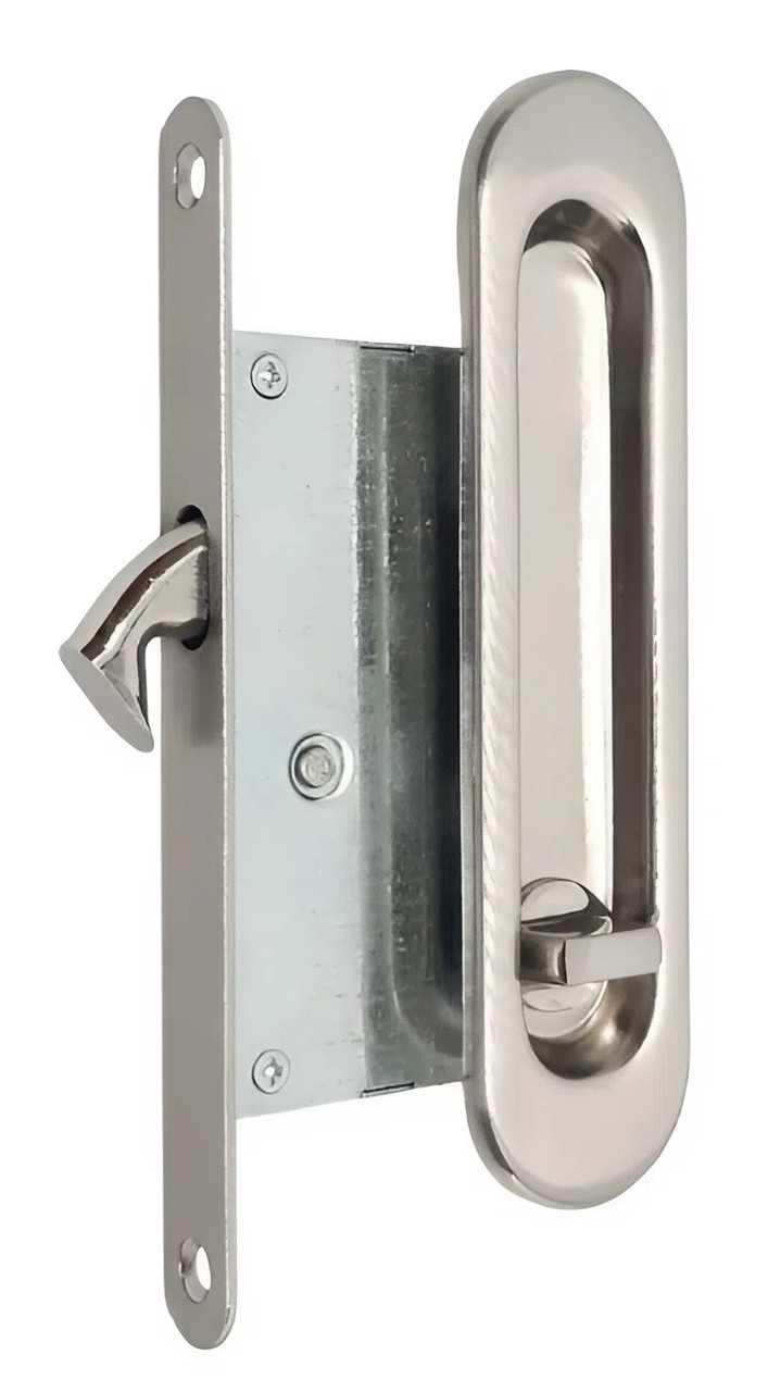 Комплект замка для розсувних дверей KEDR SN, сатин нікель (Китай)