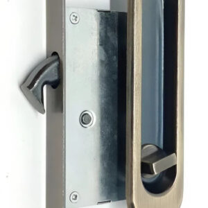 Комплект замка для розсувних дверей KEDR AB, бронза (Китай)