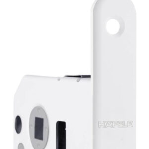 Замок магнітний Hafele FORTY NG WC 18 x 196 мм 8/6 мм, білий матовий (Німеччина)