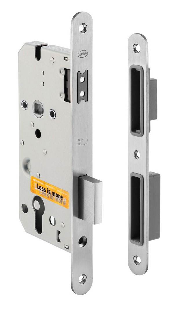 Врізний магнітний замок JNF 850 IN.20.855 PZ 72/60 сатин (Португалія)