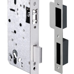 Врізний роликовий замок JNF 60мм IN.20.894 сатин (Португалія)