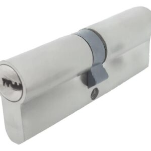 Циліндр для дверей KEDR ZINK SN PLK ключ/ключ 5 кл., нікель (Китай) 80 мм 40x40