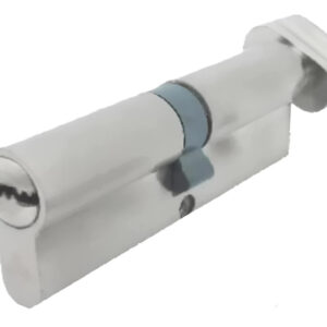 Циліндр для дверей KEDR ZINK SN PLK ключ/тумблер 5 кл., нікель (Китай)