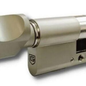 Циліндр для дверей KEDR GWK GSM7000 ZCN ключ/тумблер, нікель (Китай) 110 мм 55х55Т