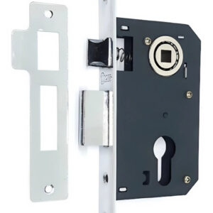 Механізм замка CLASS 9011 CP Small Square, BS40мм 61,5мм хром (Китай)