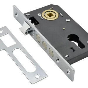 Замок основний CLASS 9011-3R CP Small Square, BS40мм 61,5мм хром (Китай)