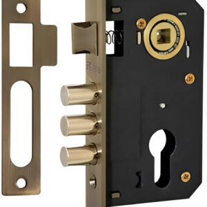 Замок основний CLASS 9011-3R AB Small Square, BS40 61,5мм бронза (Китай)