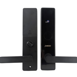 Електронний готельний замок PES Hotel, правосторонній, чорний