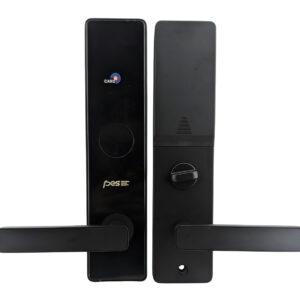 Електронний готельний замок PES Hotel, лівий, чорний