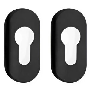 Накладки на серцевину ABARO D02 овальні, антрацит (Україна)