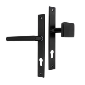 Ручки на планці ABARO Monaco FM натискна-фіксована, чорний (Україна)