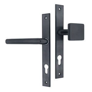 Ручки на планці ABARO Monaco FM натискна-фіксована, антрацит (Україна)