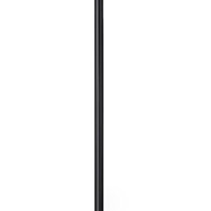 Одностороння ручка-скоба ABARO Bali 45° D: 32 мм SS304 чорна RAL 9005 (Україна) X = 1600/L=1800