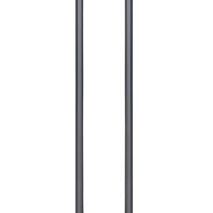 Двосторонні ручки-скоби ABARO Bali 90° D: 32 мм SS304 антрацит RAL 7016 (Україна) X=1600/L=1800