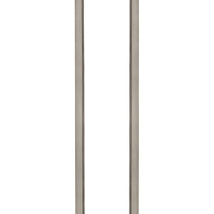 Ручки-скоби ABARO Sydney 45° W:40*20 mm SS 304 двосторонні, неіржавка сталь (Україна) X=1600/L=1800