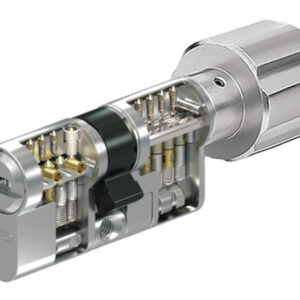 Модульний дверний циліндр Abus P12RME ключ/тумблер (Німеччина) 200 мм 100x100Т