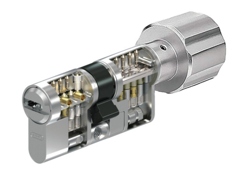 Модульний дверний циліндр Abus P12RME ключ/тумблер (Німеччина) 190 мм 100x90Т