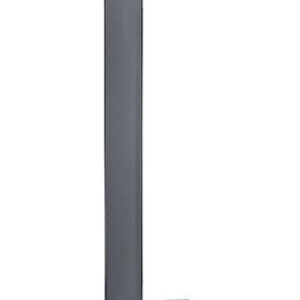 Ручка скоба одностороння ABARO Sydney 45° W:40*20mm SS 304 антрацит RAL 7016 (Україна)