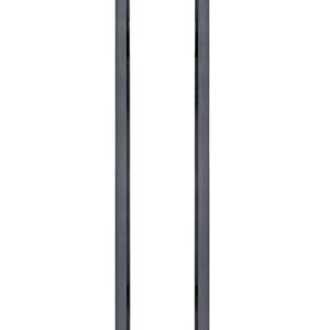 Ручки скоби двосторонні ABARO Sydney 45° W:40*20 mm SS 304 антрацит RAL 7016 (Україна) X=1600/L=1800