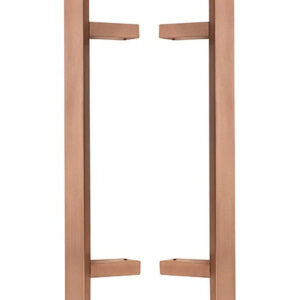 Ручки-скоби ABARO Sydney 45° W:40*20mm SS 304 двосторонні, мідь PVD (Україна)