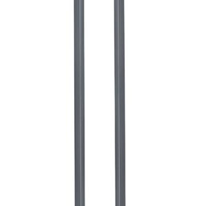 Двосторонні ручки скоби ABARO Sydney 90° W:40*20mm SS 304 антрацит RAL 7016 (Україна)