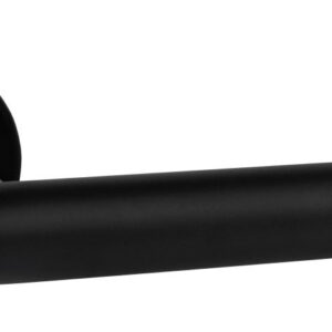 Ручка для дверей Almar Alba кругла розетка, чорний матовий (Італія)