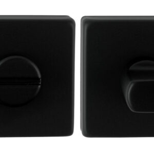 Фіксатор WC Almar квадр. 50x50, чорний матовий (Італія)