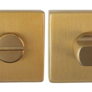 Фіксатор WC Almar квадр. 50x50, латунь матова (Італія)