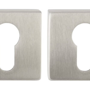 Накладка на циліндр PZ Almar, квадр. 50x50, нікель матовий (Італія)