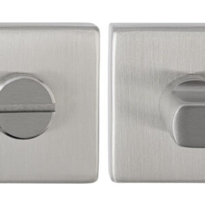 Дверний фіксатор WC Almar квадр. 50x50, нерж. сталь (Італія)