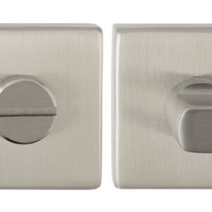 WC фіксатор Almar квадр. 50x50, нікель матовий (Італія)